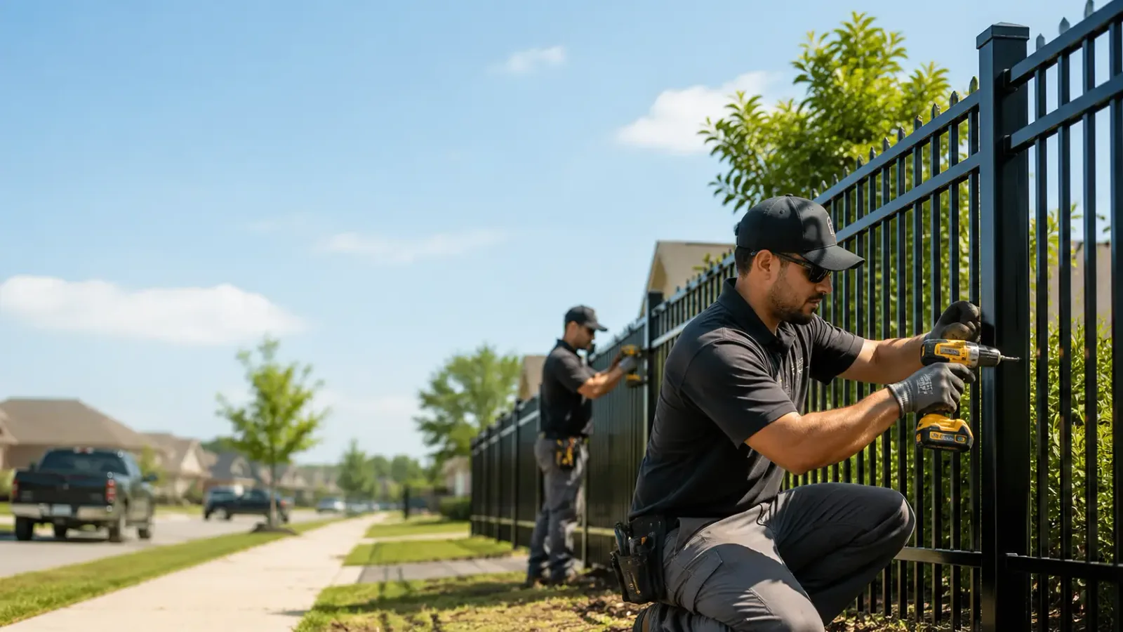 Metal Fence Installation in Mccallsburg, IA